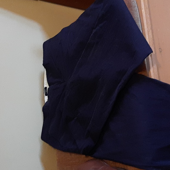 J Crew City Fit 12 R navy chino cotton pants - Picture 3 of 3